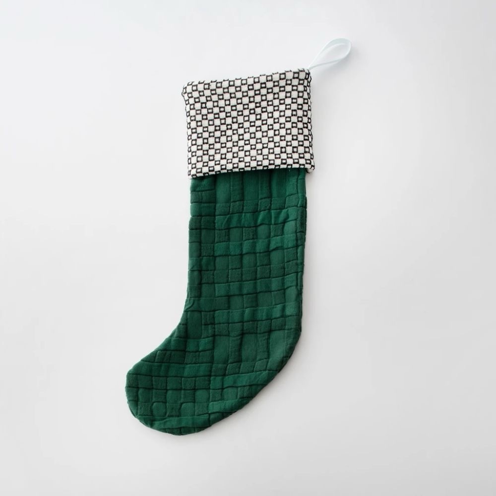 ISO Schoolhouse Electric Co. Heirloom Christmas stocking